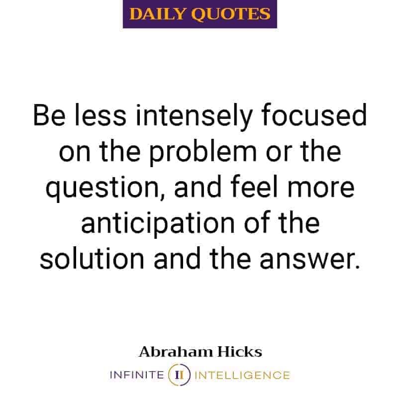 Anticipation of The Solution and Answer